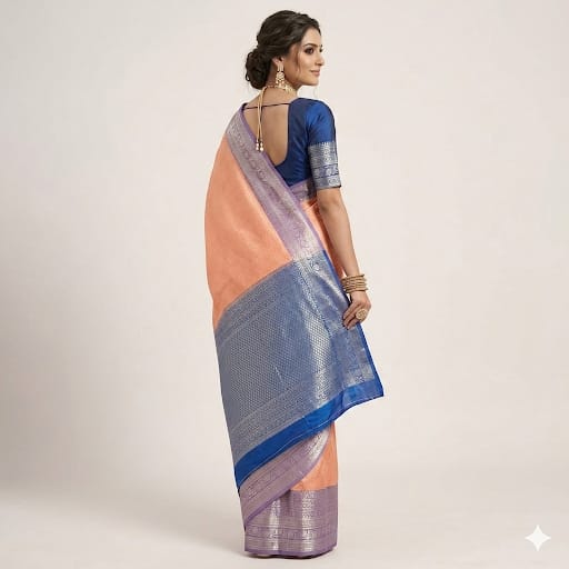 Swarna Neelam Kuppadam Saree