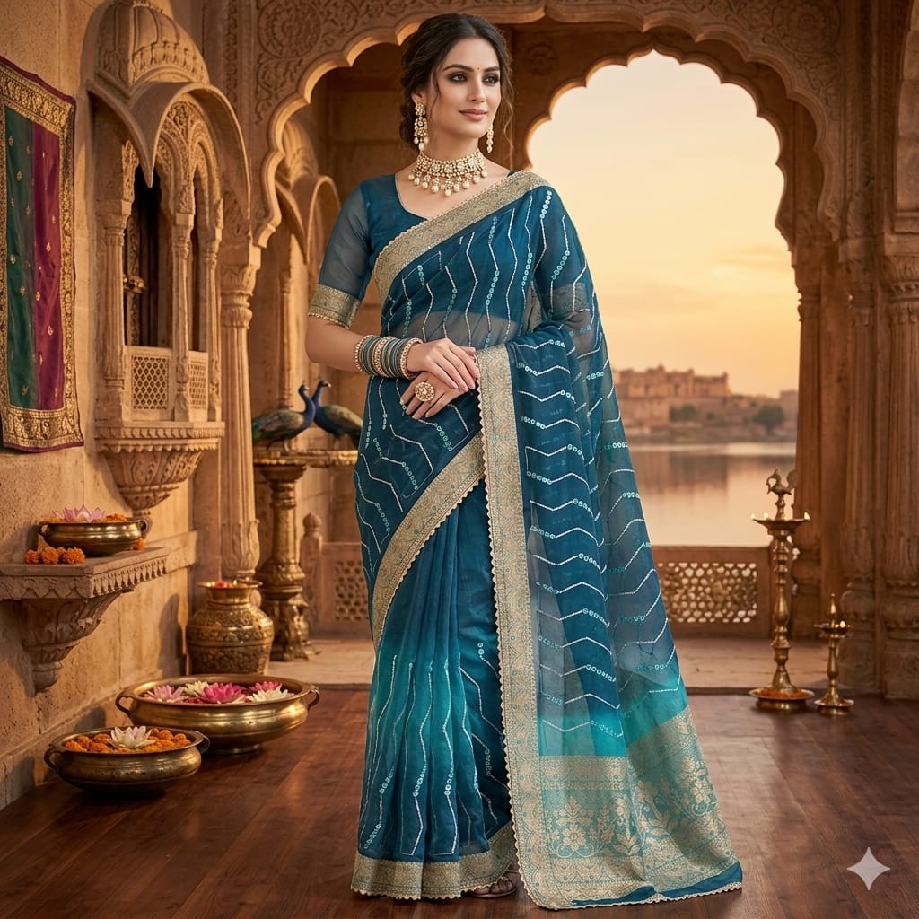 Neeraja Rekha Glow Saree.