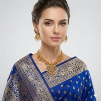 Rajwada Noor Antique Necklace Set