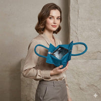 Ikat printed tote bag
