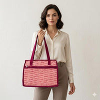 Ikkat Cotton Tote Bag.
