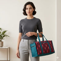 Ikat Jhola Bag