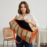 Magenta Ember Utility Tote