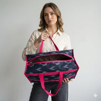 Magenta Ember Utility Tote