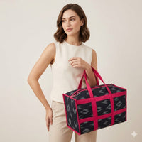 Magenta Ember Utility Tote