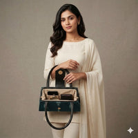 Artisanal Textured Woven Bag