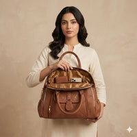 Peach Luxe Carryall