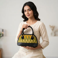 Golden Grove Ikat Satchel