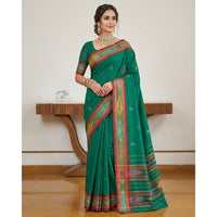 Rangoli Pushpa Weave Saree