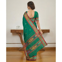 Rangoli Pushpa Weave Saree