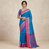 Neelambara Gulabi Rekha Patola