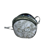 Women’s Floral Print Round Sling Bag