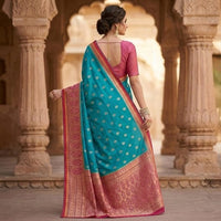 Ratna Pushpa Paithani Saree