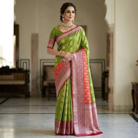 Kanchipuram Semi Silk Saree