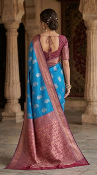 Kanchipuram Semi Silk Saree