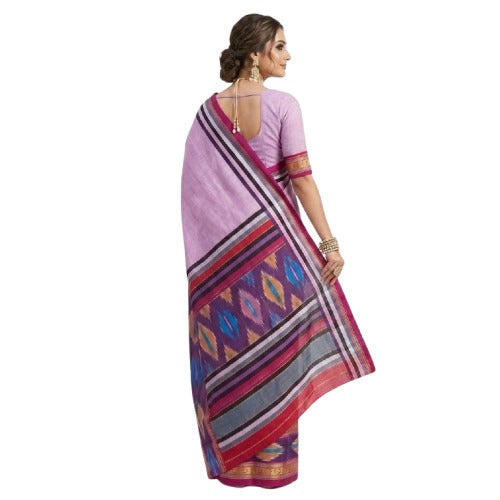 Ikat Border Grace Saree