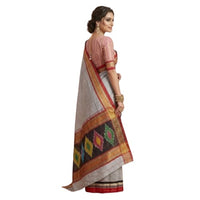Ikat Border Grace Saree
