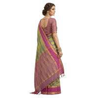 Zig Zag Kattari Design Patola saree