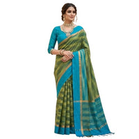 Zig Zag Kattari Design Patola saree