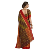 Zig Zag Kattari Design Patola saree