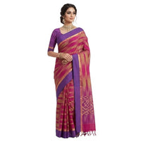Zig Zag Kattari Design Patola saree