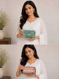 Metin  Marbele -Patterned Wallet