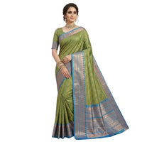 Sungudi Fancy Pattu Silk Saree