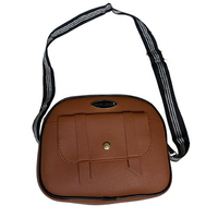 PU Leather Crossbody Sling Bag