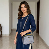 PU Leather Crossbody Sling Bag