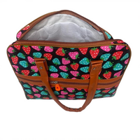 Strawberry Print Multi-Purpose Bag