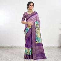 Tussar Organza Tissue Saree