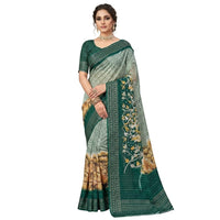 Tussar Organza Tissue Saree