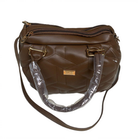Puffy Quilted Satchel