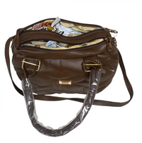 Puffy Quilted Satchel