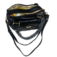Puffy Quilted Satchel