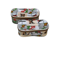 Paris Eiffel Tower Print Cosmetic Train Case