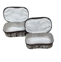 Paris Eiffel Tower Print Cosmetic Train Case
