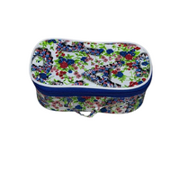 Paris Eiffel Tower Print Cosmetic Train Case