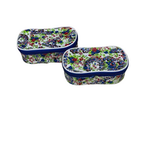 Paris Eiffel Tower Print Cosmetic Train Case