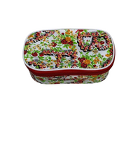Paris Eiffel Tower Print Cosmetic Train Case