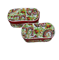 Paris Eiffel Tower Print Cosmetic Train Case