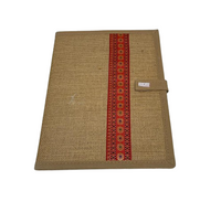 Shantiniketan-style batik print file folder