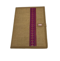 Shantiniketan-style batik print file folder