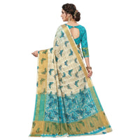 Butterfly Digital Print Saree