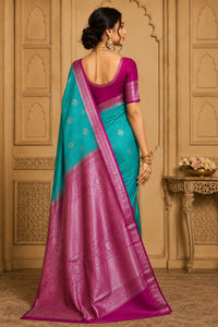 Kanjivaram semi pattu Silk Saree