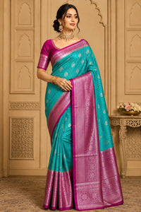 Kanjivaram semi pattu Silk Saree