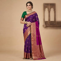 Kanjivaram semi pattu Silk Saree