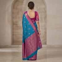 Kanjivaram semi pattu Silk Saree
