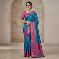 Kanjivaram semi pattu Silk Saree
