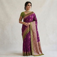 Kanjivaram semi pattu Silk Saree